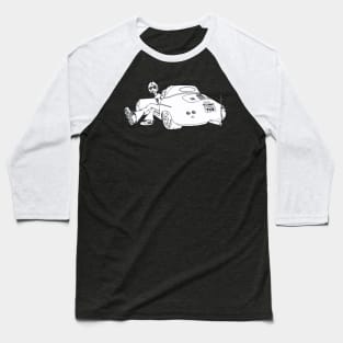 Keep on Porschin' (No Text) - Porsche Carrera Baseball T-Shirt